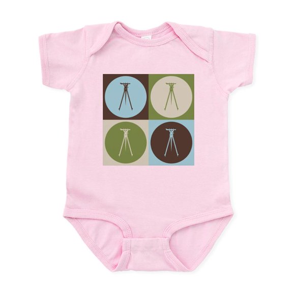 CafePress - Surveying Pop Art Infant Bodysuit - Baby Light Bodysuit, Size Newborn - 24 Months