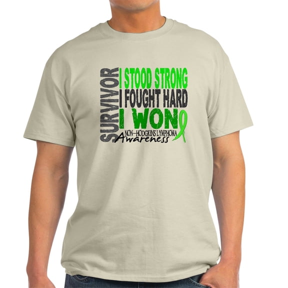 CafePress - Survivor 4 Non Hodgkin's Lymphoma Shirts And Gifts - Light T-Shirt - CP