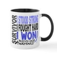 thumbnail image 1 of CafePress - Survivor 4 Prostate Cancer Shirts And Gifts Large - 11 oz Ceramic Mug - Novelty Coffee Tea Cup, 1 of 4