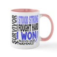 thumbnail image 1 of CafePress - Survivor 4 Prostate Cancer Shirts And Gifts Large - 11 oz Ceramic Mug - Novelty Coffee Tea Cup, 1 of 4