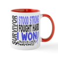 thumbnail image 1 of CafePress - Survivor 4 Prostate Cancer Shirts And Gifts Large - 11 oz Ceramic Mug - Novelty Coffee Tea Cup, 1 of 4