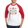 thumbnail image 1 of CafePress - Sushi Baseball Jersey - Cotton Baseball Jersey, 3/4 Raglan Sleeve Shirt, 1 of 4