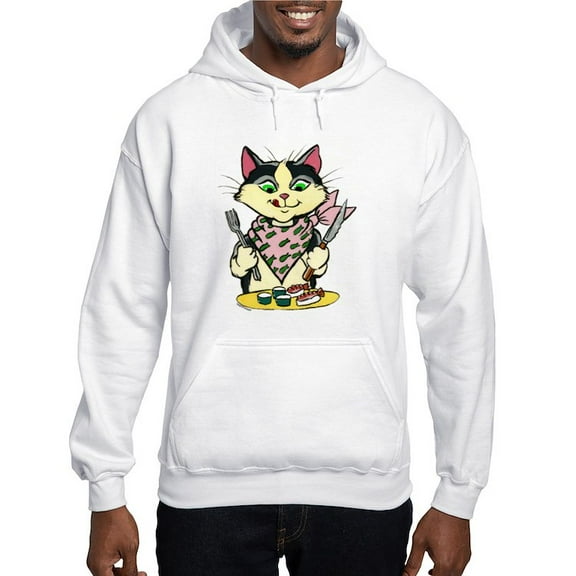 CafePress - Sushi Cat Hooded Sweatshirt - Pullover Hoodie, Hooded Sweatshirt