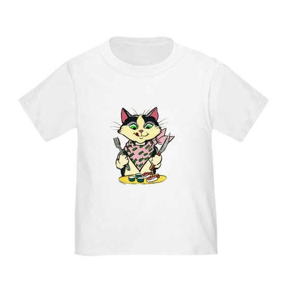 CafePress - Sushi Cat Toddler T Shirt - Cute Toddler T-Shirt, 100% Cotton