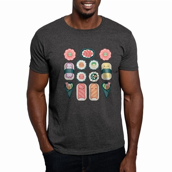 CafePress - Sushi T Shirt - Men's Classic Cotton T-Shirts