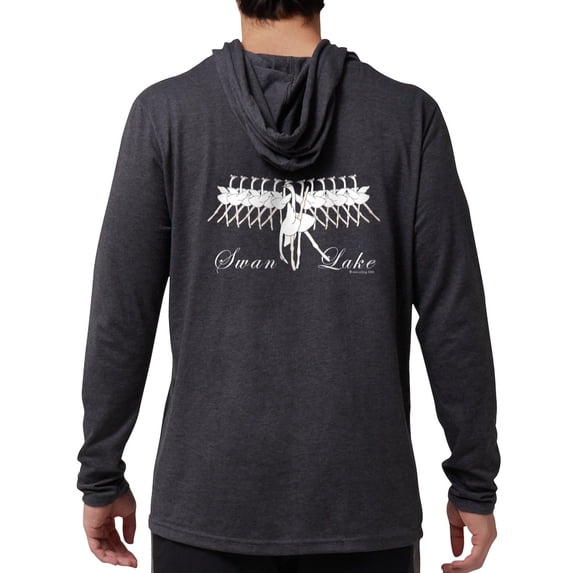 CafePress - Swan Lake Ballet Hooded Long Sleeve T Shirt - Mens Hooded Shirt