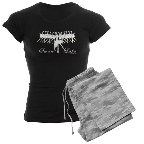CafePress - Swan Lake Ballet - Women's Dark Pajamas
