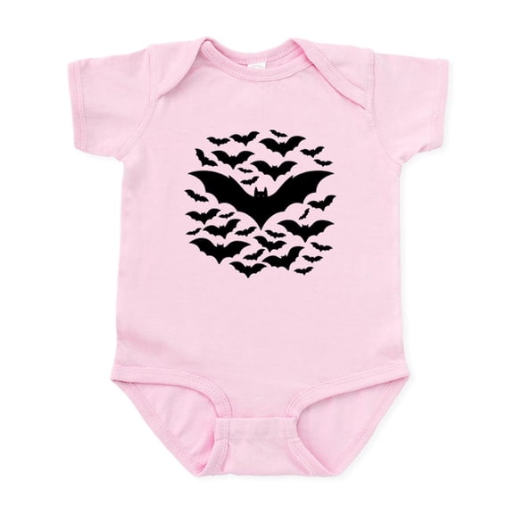CafePress - Swarm Of Bats - Baby Light Bodysuit, Size Newborn - 24 Months