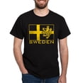 thumbnail image 1 of CafePress - Sweden Flag Dark T Shirt - Men's Classic Graphic Cotton T-Shirt, 1 of 4