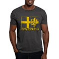 thumbnail image 1 of CafePress - Sweden Flag Dark T Shirt - Men's Classic Graphic Cotton T-Shirt, 1 of 4