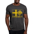 thumbnail image 1 of CafePress - Sweden Flag Dark T Shirt - Men's Classic Graphic Cotton T-Shirt, 1 of 4