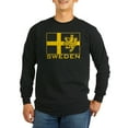 thumbnail image 1 of CafePress - Sweden Flag Long Sleeve Dark T Shirt - Long Sleeve Dark T-Shirt, 1 of 4