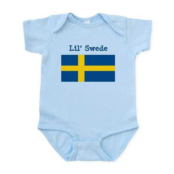CafePress - Sweden Infant Bodysuit - Baby Light Bodysuit, Size Newborn - 24 Months