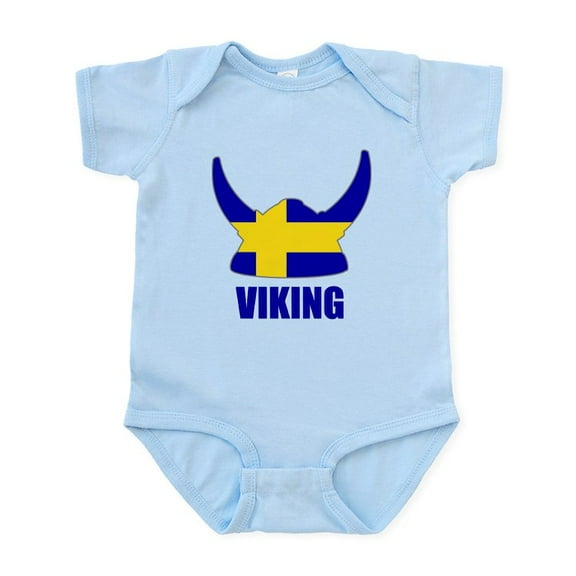 CafePress - Swedish Viking Viking Infant Bodysuit - Baby Light Bodysuit, Size Newborn - 24 Months