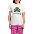 thumbnail image 1 of CafePress - Sweeney Shamrock Women's Light Pajamas - Women's Short Sleeve Print T-Shirt and Pants Light Cotton Pajama Set, 1 of 7