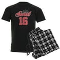 thumbnail image 1 of CafePress - Sweet 16 Men's Dark Pajamas - Men's Dark Loose Fit Cotton Pajama Set, 1 of 7