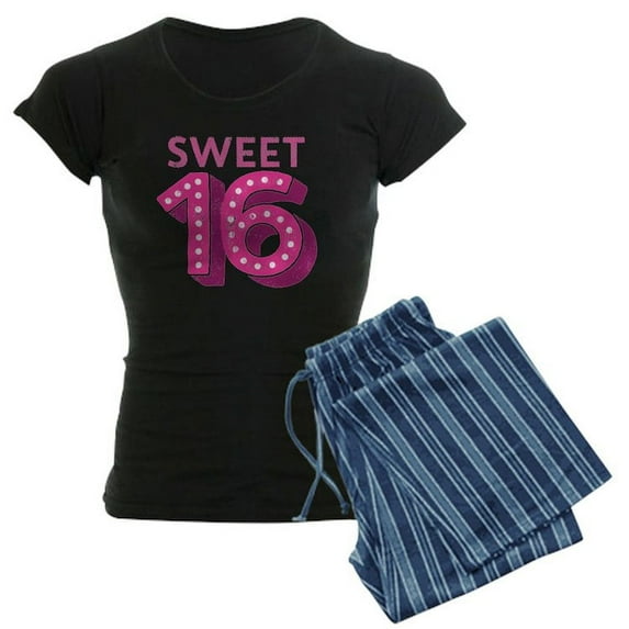 CafePress - Sweet 16 - Women's Dark Pajamas