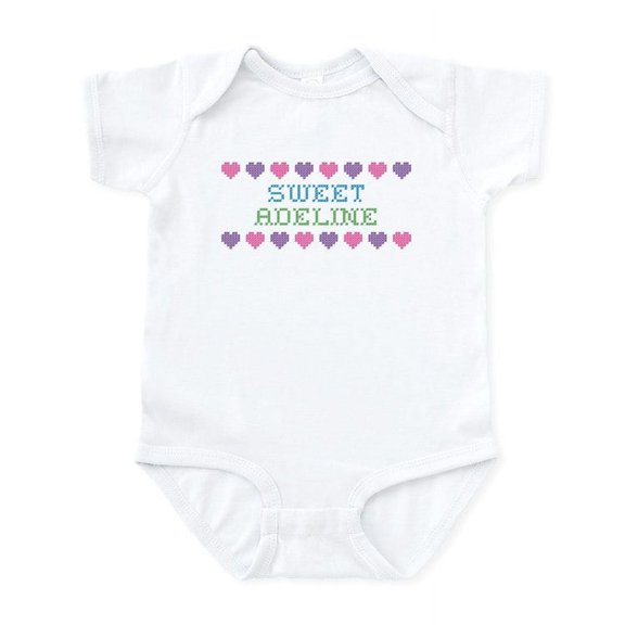 CafePress - Sweet ADELINE Infant Bodysuit - Baby Light Bodysuit, Size Newborn - 24 Months