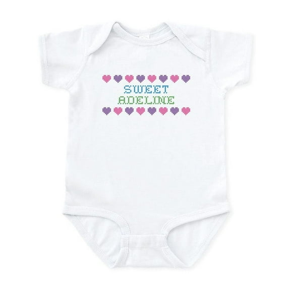 CafePress - Sweet ADELINE Infant Bodysuit - Baby Light Bodysuit, Size Newborn - 24 Months