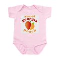 thumbnail image 1 of CafePress - Sweet Georgia Peach Infant Bodysuit - Baby Light Bodysuit, Size Newborn - 24 Months, 1 of 4