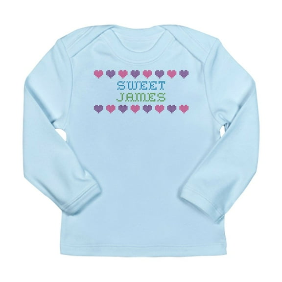 CafePress - Sweet JAMES Long Sleeve Infant T Shirt - Long Sleeve Infant T-Shirt