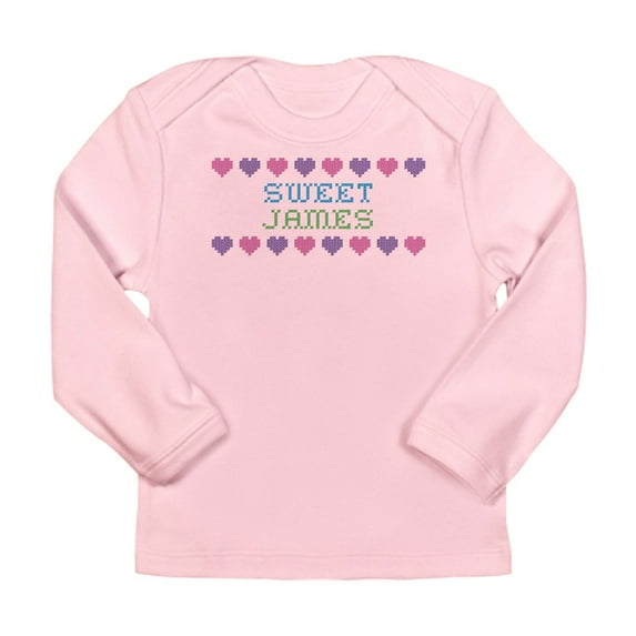 CafePress - Sweet JAMES Long Sleeve Infant T Shirt - Long Sleeve Infant T-Shirt