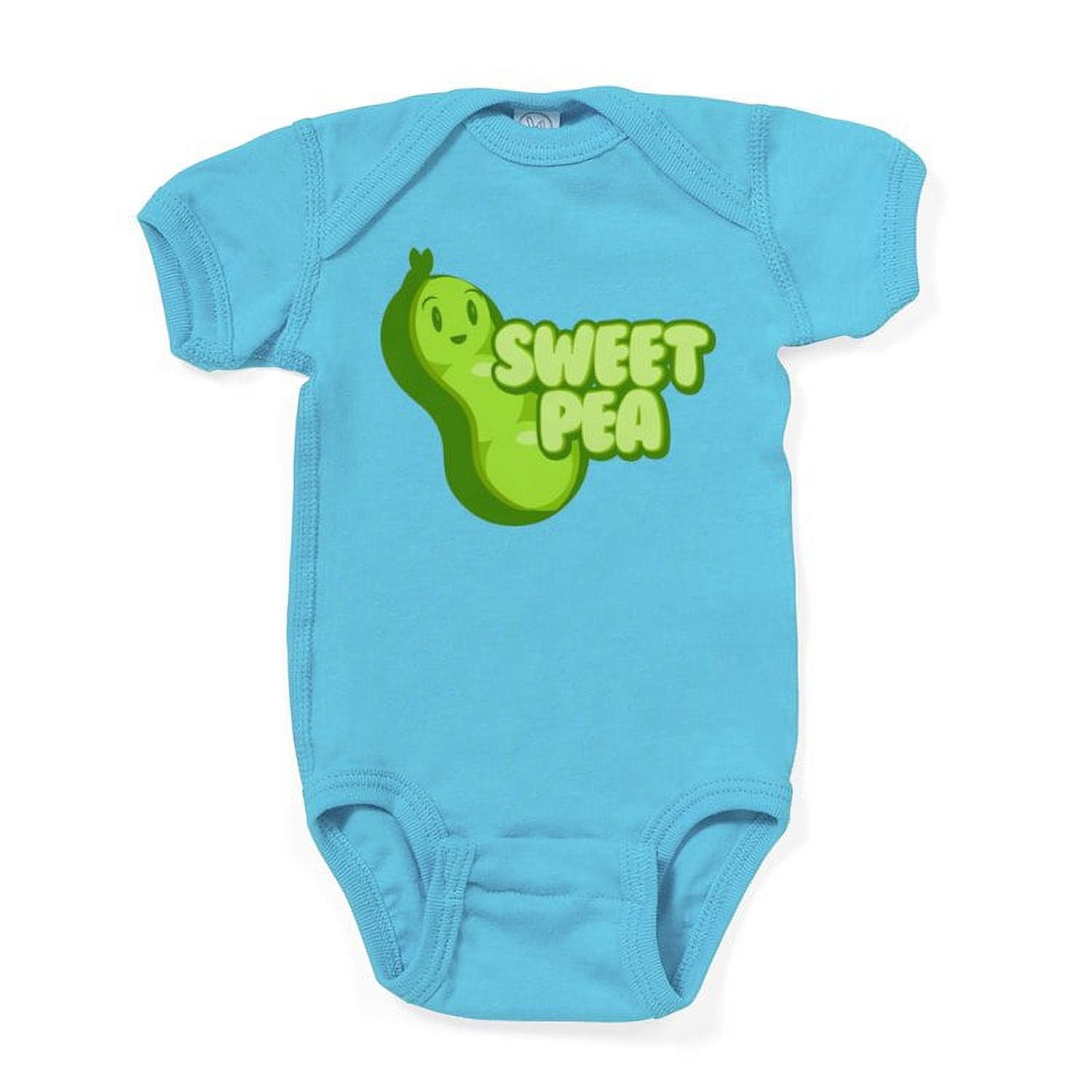 CafePress Sweet Pea Infant Bodysuit - Cute Baby Romper 100% Cotton