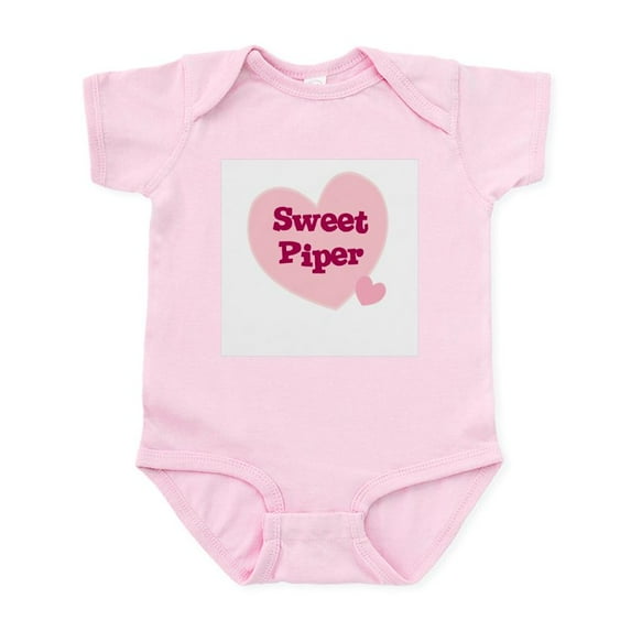 CafePress - Sweet Piper Infant Creeper - Baby Light Bodysuit, Size Newborn - 24 Months
