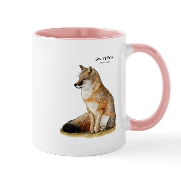 CafePress - Swift Fox Mug - 11 oz Ceramic Mug - Novelty Coffee Tea Cup
