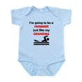 thumbnail image 1 of CafePress - Swimmer Like My Grandma Body Suit - Baby Light Bodysuit, Size Newborn - 24 Months, 1 of 4