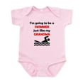 thumbnail image 1 of CafePress - Swimmer Like My Grandma Body Suit - Baby Light Bodysuit, Size Newborn - 24 Months, 1 of 4
