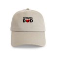 thumbnail image 1 of CafePress - Swimming Dad - Adjustable 100% Brushed Unisex Casual Cotton Baseball Cap, Beige, 1, 1 of 2