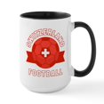 thumbnail image 1 of CafePress - Switzerland Football Mugs - 15 oz Ceramic Large White Novelty Mug, 1 of 4