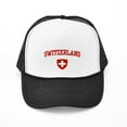 thumbnail image 1 of CafePress - Switzerland - Adjustable Unisex Printed Trucker Hat with Mesh Back, 1 of 8