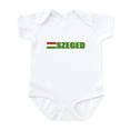 thumbnail image 1 of CafePress - Szeged, Hungary Flag Infant Bodysuit - Baby Light Bodysuit, Size Newborn - 24 Months, 1 of 4
