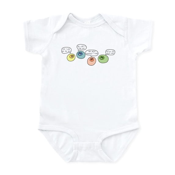 CafePress - T Cell Wars Infant Bodysuit - Baby Light Bodysuit, Size Newborn - 24 Months