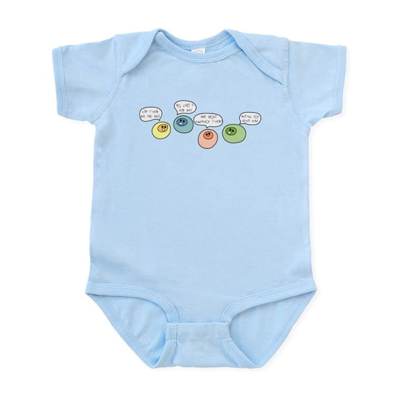 CafePress - T Cell Wars Infant Bodysuit - Baby Light Bodysuit, Size Newborn - 24 Months