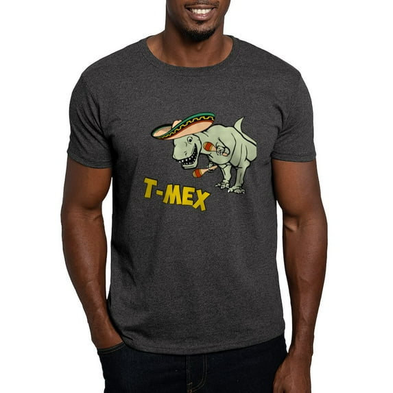 CafePress - T Mex T Rex Mexican Tyrannosaurus Dinosaur T Shirt - Men's Classic Graphic Cotton T-Shirt