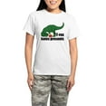 thumbnail image 1 of CafePress - T Rex Hates Presents Women's Light Pajamas - Women's Short Sleeve Print T-Shirt and Pants Light Cotton Pajama Set, 1 of 7