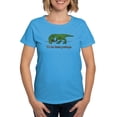 thumbnail image 1 of CafePress - T Rex Hates Pushups Women's Dark T Shirt - Women's Traditional Fit Dark T-Shirt, 1 of 4