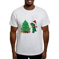 thumbnail image 1 of CafePress - T Rex Hates X Mas Light T Shirt - Men's Classic Graphic T-Shirt, 1 of 4