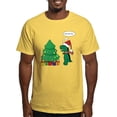 thumbnail image 1 of CafePress - T Rex Hates X Mas Light T Shirt - Men's Classic Graphic T-Shirt, 1 of 4