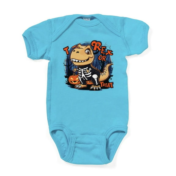 CafePress - T Rex Or Treat - Cute Infant Bodysuit Baby Romper - Size Newborn - 24 Months