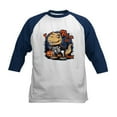 thumbnail image 1 of CafePress - T Rex Or Treat Kids Baseball T Shirt - Kids Cotton Baseball Jersey, 3/4 Sleeve Shirt, 1 of 4