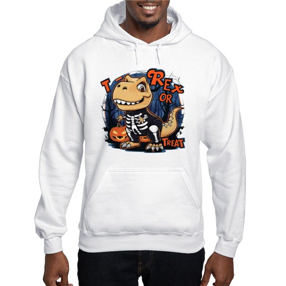 CafePress - T Rex Or Treat - Pullover Hoodie, Hooded Sweatshirt