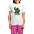 thumbnail image 1 of CafePress - T Rex RAWR Women's Light Pajamas - Women's Short Sleeve Print T-Shirt and Pants Light Cotton Pajama Set, 1 of 7