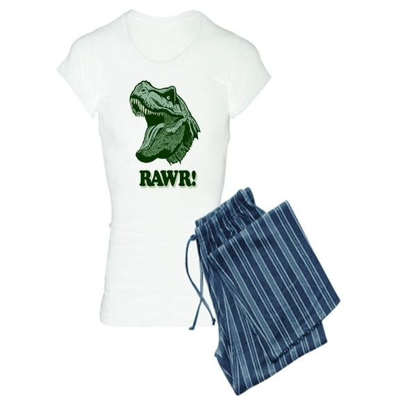 CafePress - T-Rex RAWR - Women's Light Pajamas