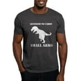 thumbnail image 1 of CafePress - T Rex Small Arms Carry License Dinosaur T Shirt - Men's Classic Graphic Cotton T-Shirt, 1 of 4