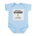 thumbnail image 1 of CafePress - TALKING UP A STORM Infant Bodysuit - Baby Light Bodysuit, Size Newborn - 24 Months, 1 of 4