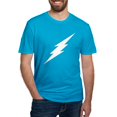 thumbnail image 1 of CafePress - TD Lightning Bolt White T Shirt - Men's Fitted T-Shirt, 1 of 4